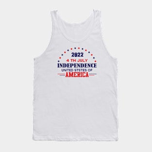 Independence day United States of America Tank Top